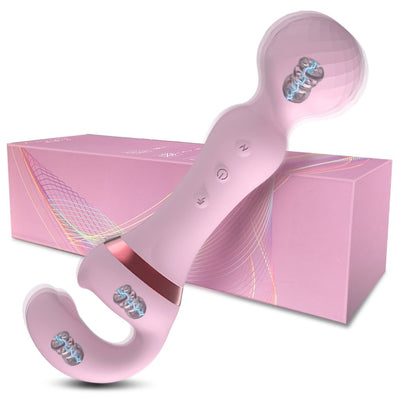 Female Magic Wand Clitoris Stimulator Massager Vibrator  Sex Toys for Women - toys-3366