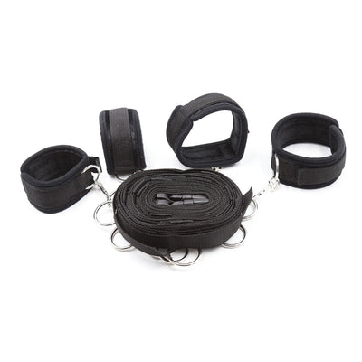 BDSM Adjustable Under Bed Restraints, for ankles, wrists (2 variants)