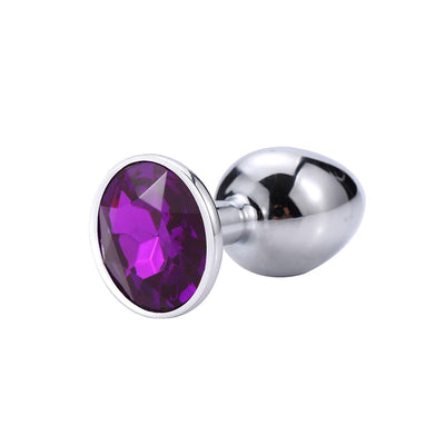 Stainless Steel Anal Plugs (Various Colors and Sizes) (Non-Vibrating)