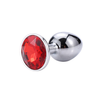 Stainless Steel Anal Plugs (Various Colors and Sizes) (Non-Vibrating)