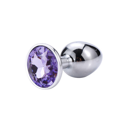 Stainless Steel Anal Plugs (Various Colors and Sizes) (Non-Vibrating)