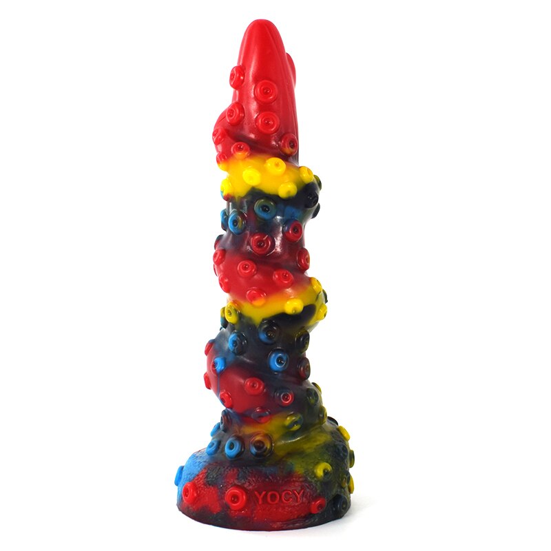 Silicone Octopus Tentacle Anal Plug-Various Styles-Colors.