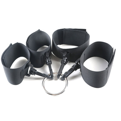Feet and Hands Velcro Adjustable Restraints Handcuffs For Bondage BDSM Play