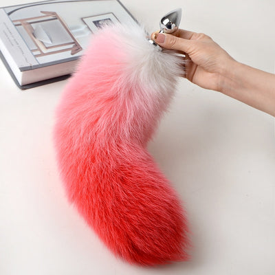 Fox Tail Anal Plug BDSM Erotique Sexy Cosplay (Diverses Couleurs et Tailles Plugs)