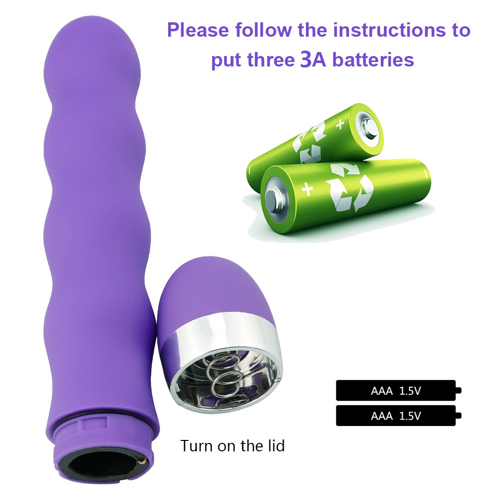 Battery Operated, Waterproof, Big Vibrator.