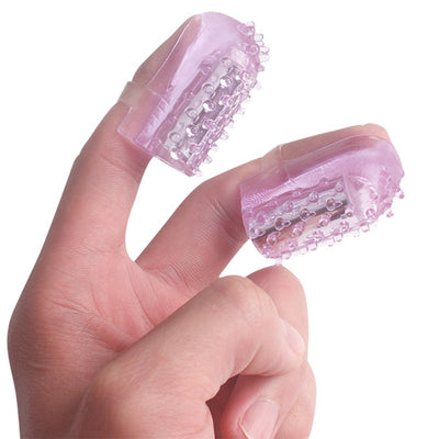 1 mini vibromasseur/stimulateur à manchon de doigt.