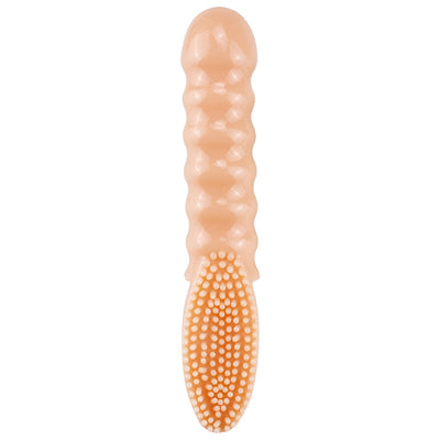 Powerful Battery Operated Ribbed Finger Vibrator