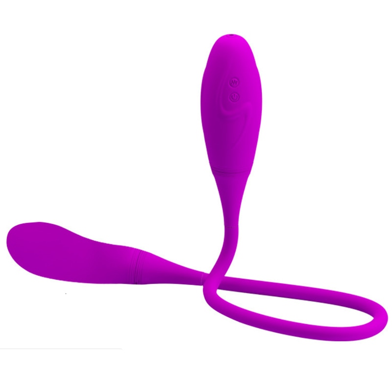 Rechargeable Waterproof Double Head Vibrator With 7 Speeds.