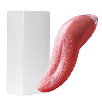 10 Frequency Mode, Waterproof, Tongue Licking Vibrator/Stimulator For Nipples, Testicles, G-Spot, Clitoris, Anal, Ears, Etc.