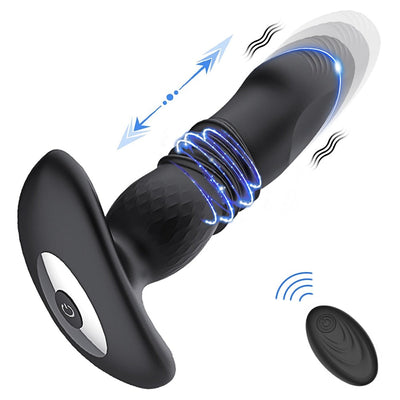 10 Thrusting/Vibrating Modes with USB Rechargeable Port and Wireless Remote Vibrator.