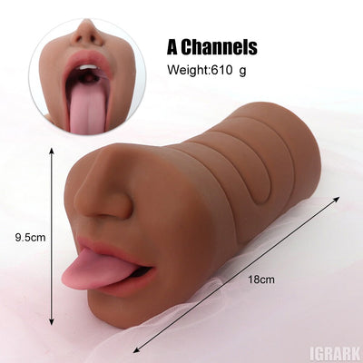 Silicone Mouth/Vagina/Anal/Foot Fetish