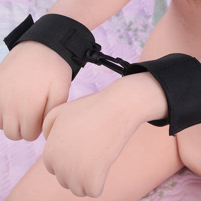 Feet and Hands Velcro Adjustable Restraints Handcuffs For Bondage BDSM Play