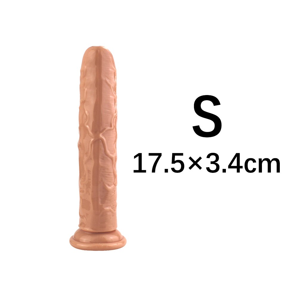Different Sizes and Colors Dildos with Suction Cup.