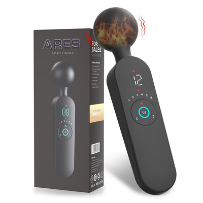 12 Vibration Mode, Rechargeable, Waterproof Vibrator/Stimulator With Smart Heating For G-Spot & Clitoris.