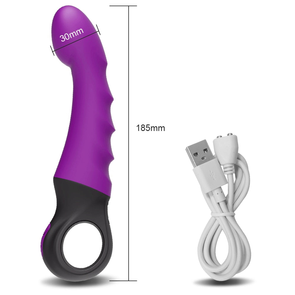 Powerful G Spot Vibrator for Woman Clit Clitoris Stimulator Massager Female Masturbator - toys-3366