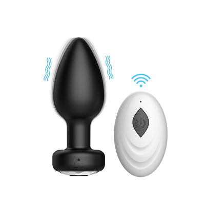7 Frequency Wireless w/ Remote 2 Variations of a 360 Degree Rotating Anal Massager.