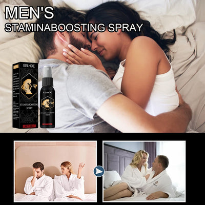 Spray contre l'éjaculation précoce à usage externe masculin. Les résultats peuvent varier.