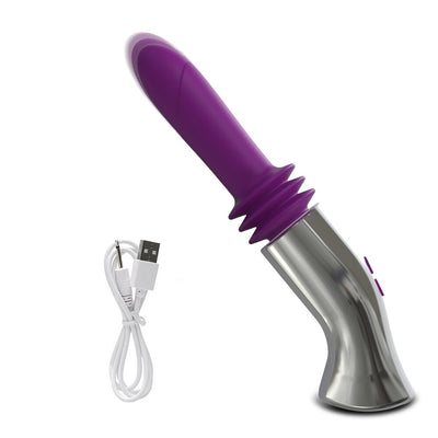 Automatic Up Down Massager Sex Machine Telescopic Dildo Vibrator G Spot Thrusting Retractable Vaginal Toy Female Masturbation