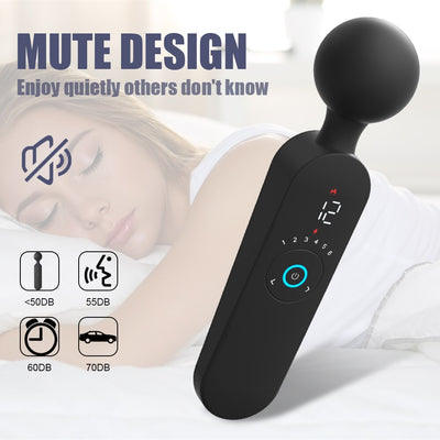 12 Vibration Mode, Rechargeable, Waterproof Vibrator/Stimulator With Smart Heating For G-Spot & Clitoris.