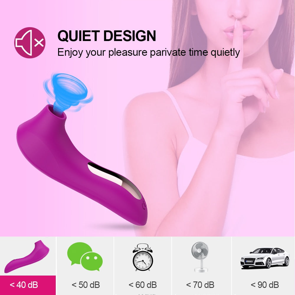 Clit Sucker Vagina Sucking Vibrator Female Clitoris Vacuum Stimulator Nipple Sexy Toys for  Women - toys-3366