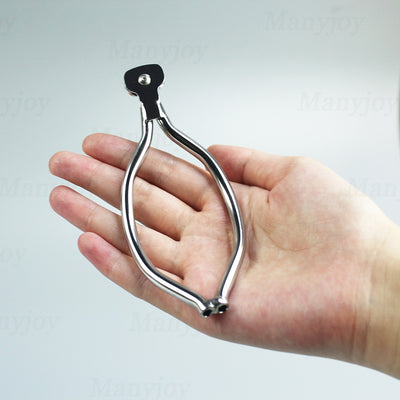 Female Stainless Steel Chastity Belt Underwear BDSM Bondage With Anal Plug