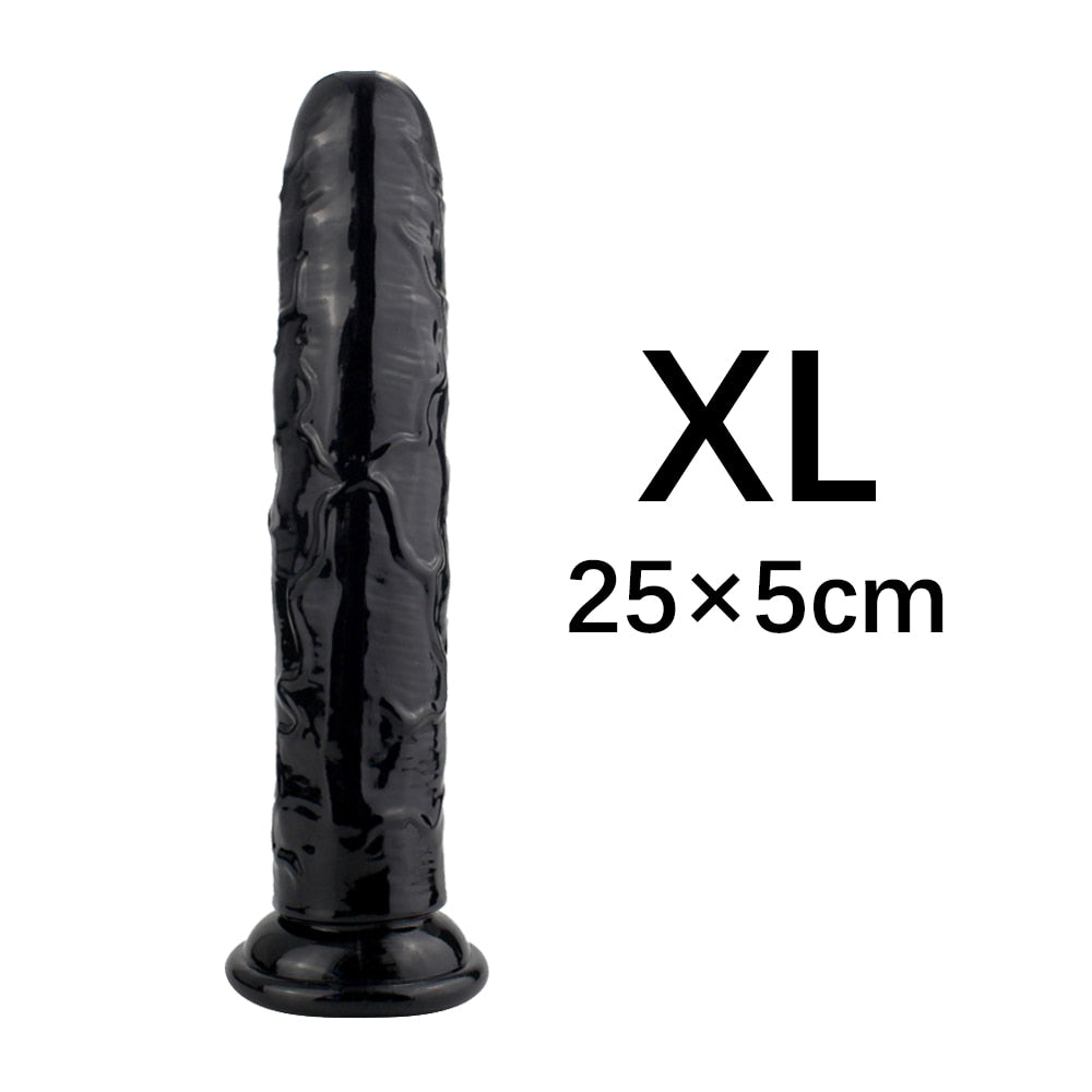 Different Sizes and Colors Dildos with Suction Cup.