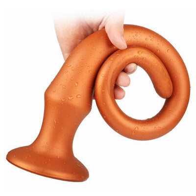 Super Long Silicone Butt Plug (2 Colors) Various Lengths.