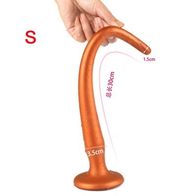 Super Long Silicone Butt Plug (2 Colors) Various Lengths.