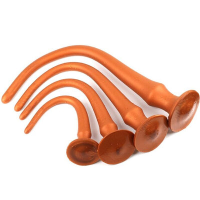 Super Long Silicone Butt Plug (2 Colors) Various Lengths.